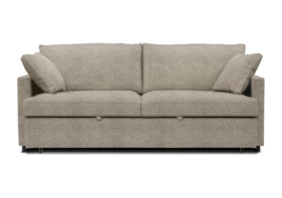 SLEEPER SOFA - LIGHT BEIGE FABRIC #BREGO-31