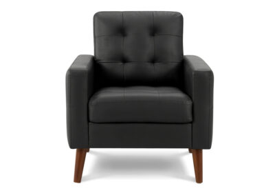 CHAIR - 31"L / BLACK PU #CK5A95