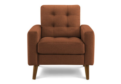 CHAIR - 31"L / RUST FABRIC #LUMOS-44