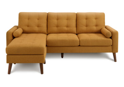 SOFA LOUNGER - L/R FACING WITH 2 PILLOWS / ORANGE #LUMOS-68