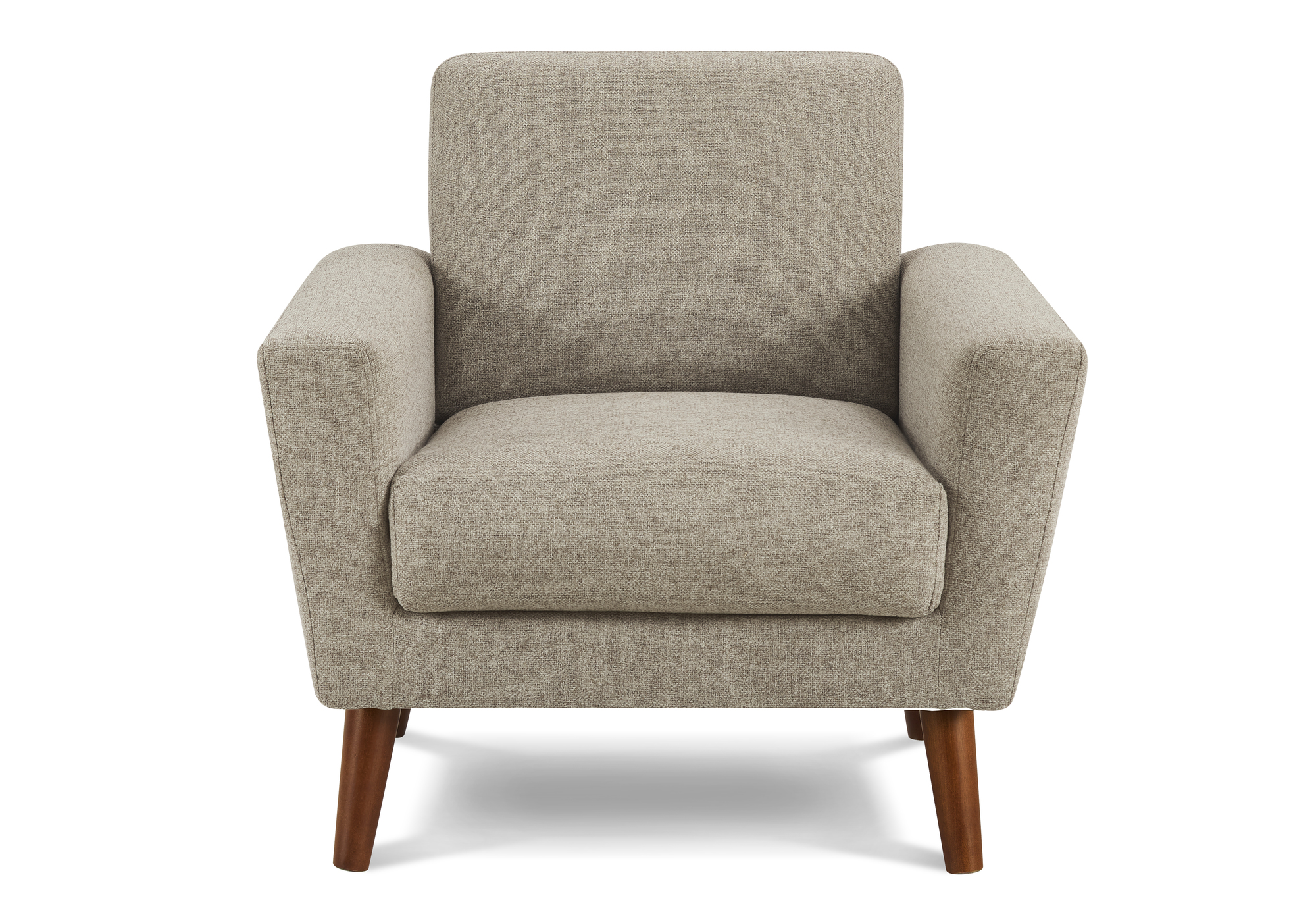 CHAIR - 34"L / LIGHT BROWN FABRIC #LUMOS-31