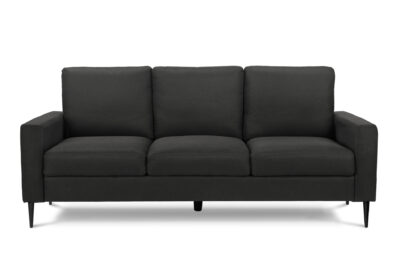 SOFA - 75"L / BLACK FABRIC #LUMOS-19