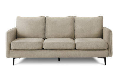 SOFA - 76"L / BEIGE FABRIC #COACH-4