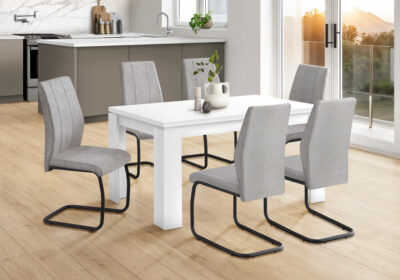 DINING TABLE - 36"X 60" / WHITE
