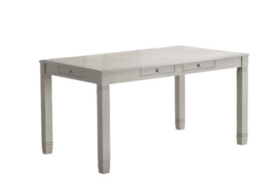 DINING TABLE - ANTIQUE GREY VENEER 36"X 60"