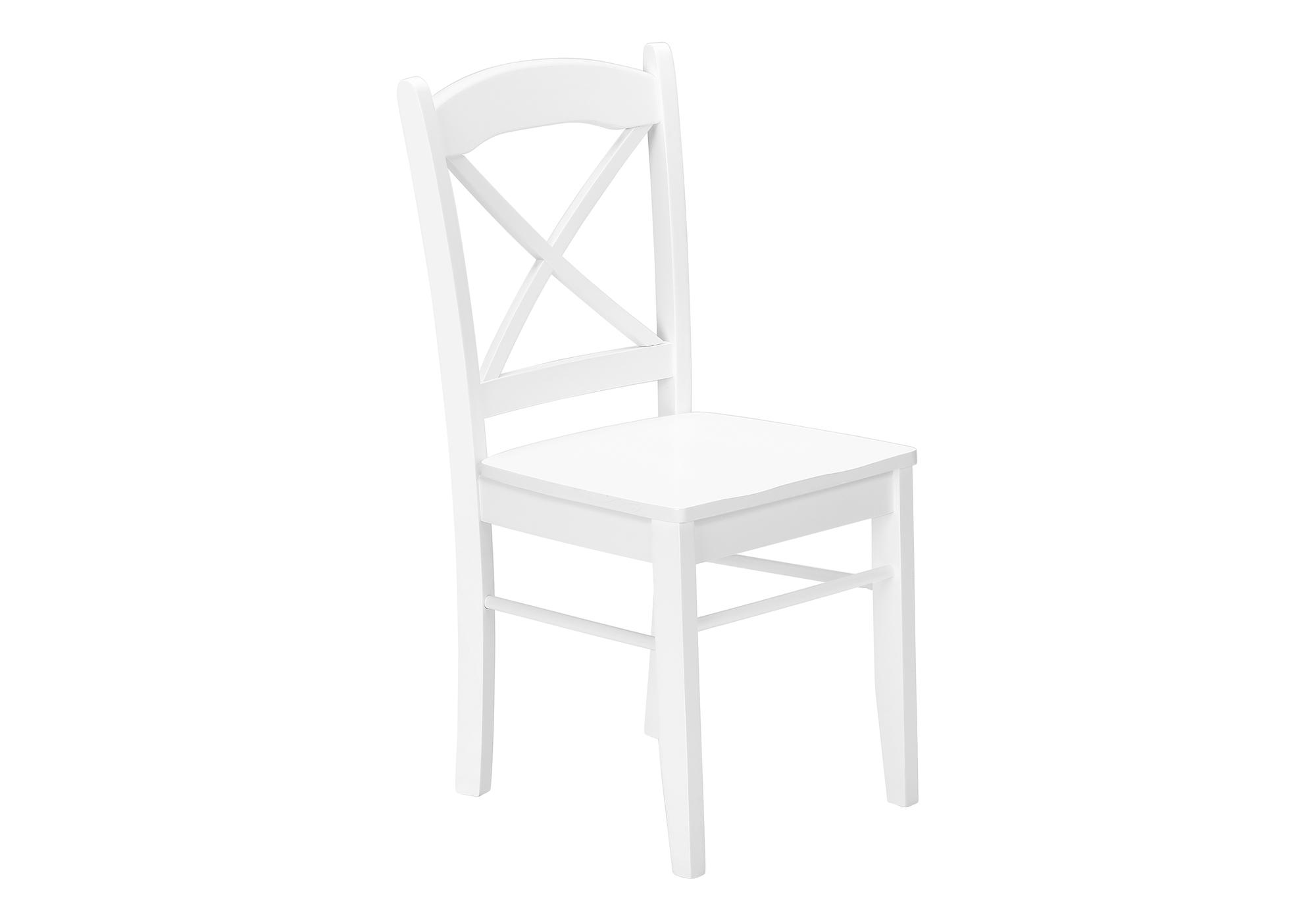 DINING CHAIR - 2PCS / 36"H WHITE