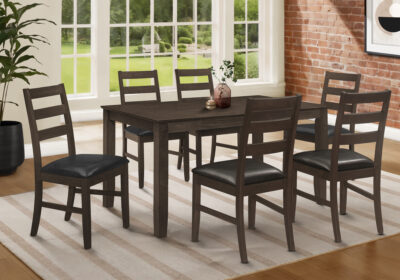 DINING TABLE - ESPRESSO VENEER 36"X 60"