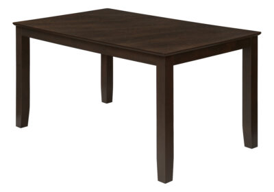 DINING TABLE - ESPRESSO VENEER 36"X 60"
