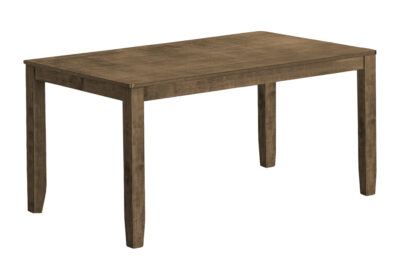 DINING TABLE - ANTIQUE BROWN VENEER 36"X 60"