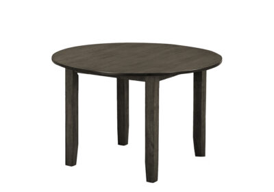DINING TABLE - ANTIQUE GREY VENEER 48"X 48"