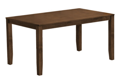 DINING TABLE - ANTIQUE CHERRY VENEER 36"X 60"