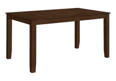 DINING TABLE - BROWN VENEER 36"X 60"