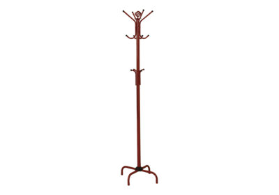 COAT RACK - 70"H / RED METAL