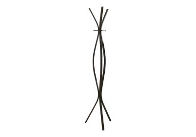 COAT RACK - 72"H / ESPRESSO METAL CONTEMPORARY STYLE