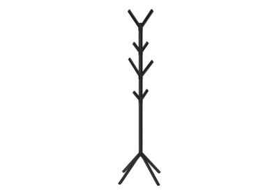 COAT RACK - 70"H / BLACK METAL