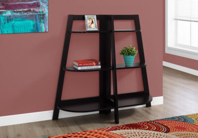 BOOKCASE - 48"H / ESPRESSO ACCENT ETAGERE