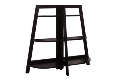 BOOKCASE - 48"H / ESPRESSO ACCENT ETAGERE