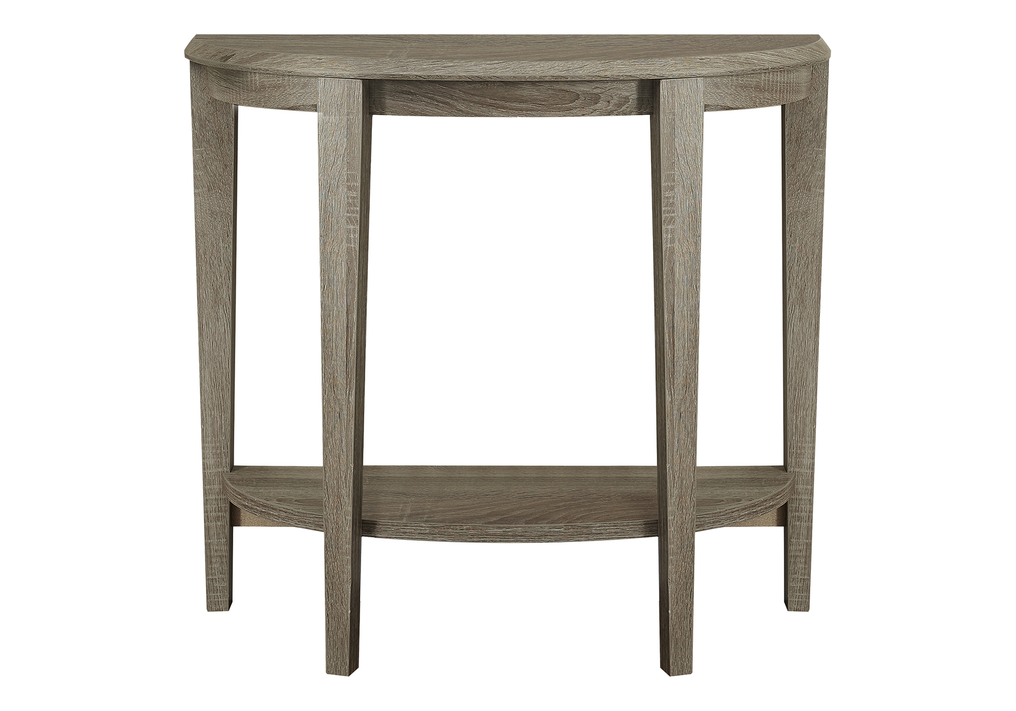ACCENT TABLE - 36"L / DARK TAUPE HALL CONSOLE