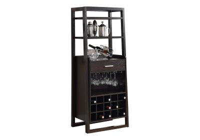 HOME BAR - 60"H / ESPRESSO LADDER STYLE