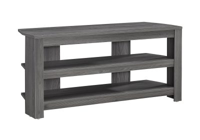 TV STAND - 42"L / GREY CORNER
