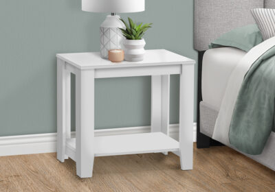 ACCENT TABLE - WHITE