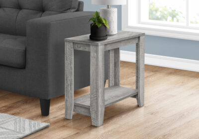 ACCENT TABLE - 22"H / INDUSTRIAL GREY