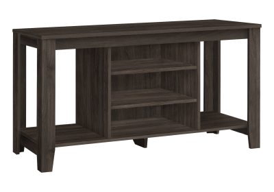 TV STAND - 48"L / BROWN OAK