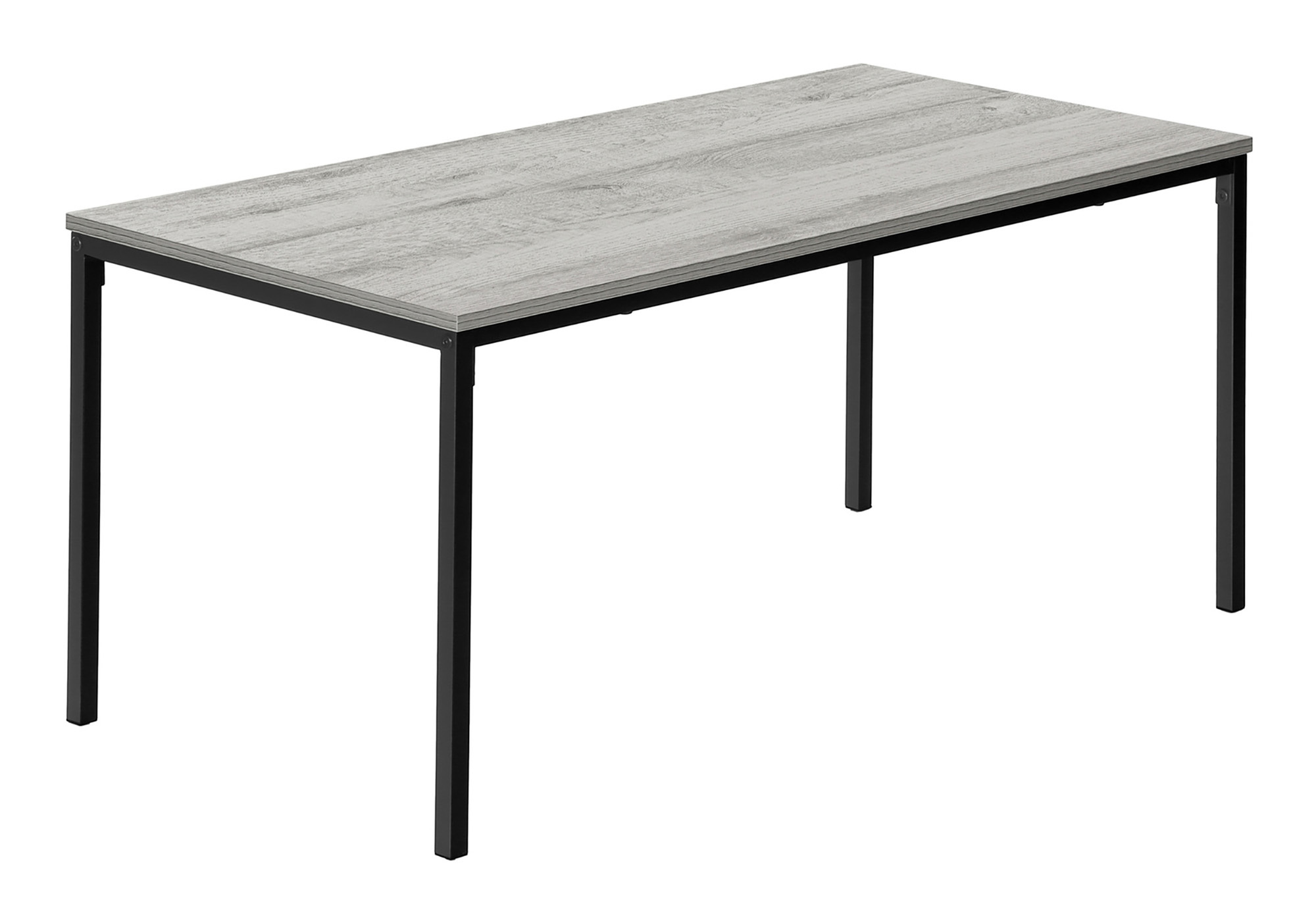 COFFEE TABLE - 40"L / GREY / BLACK METAL - Image 2