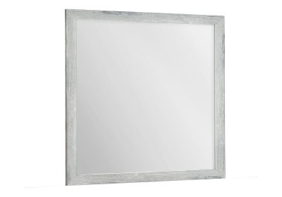 BEDROOM SET - WALL MIRROR / GREY RECLAIMED / GRAPHITE