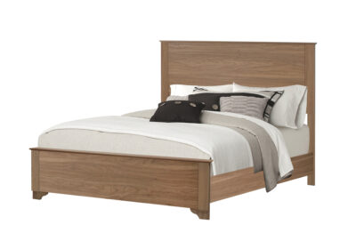 BEDROOM SET - QUEEN SIZE BED / MEDIUM OAK FINISH