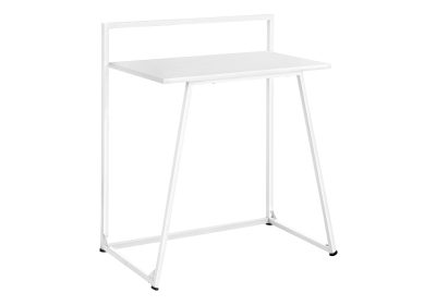 COMPUTER DESK - 30"L / JUVENILE WHITE / WHITE METAL