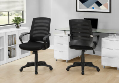OFFICE CHAIR - BLACK / BLACK MESH / MULTI POSITION