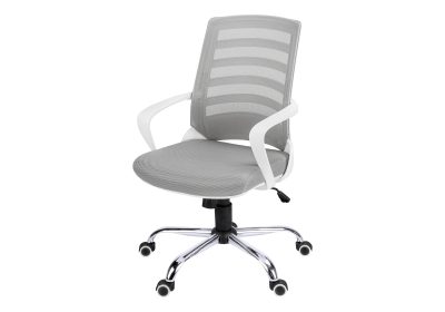 OFFICE CHAIR - WHITE / GREY MESH / MULTI POSITION