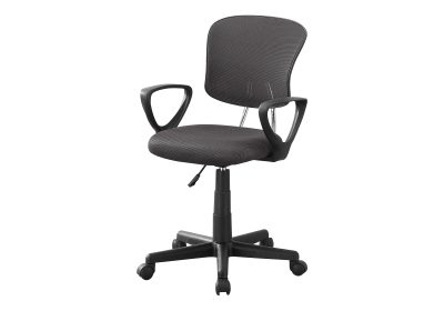 OFFICE CHAIR - GREY MESH JUVENILE / MULTI POSITION