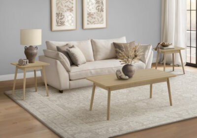 TABLE SET - 3PCS SET / NATURAL