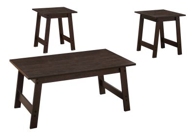 TABLE SET - 3PCS SET / ESPRESSO