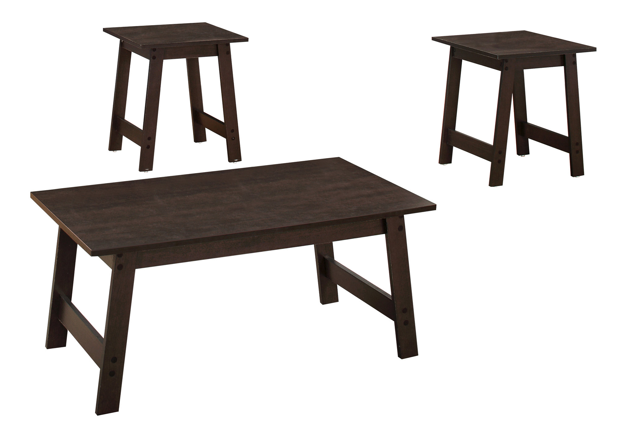 TABLE SET - 3PCS SET / ESPRESSO - Image 2