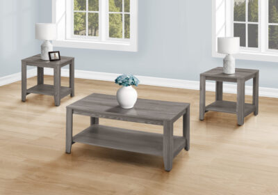 TABLE SET - 3PCS SET / GREY