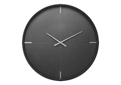 CLOCKS - 30"DIA / WALL CLOCK / BLACK