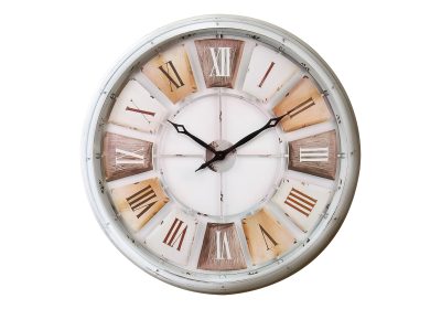 CLOCKS - 30"DIA / WALL CLOCK / NATURAL