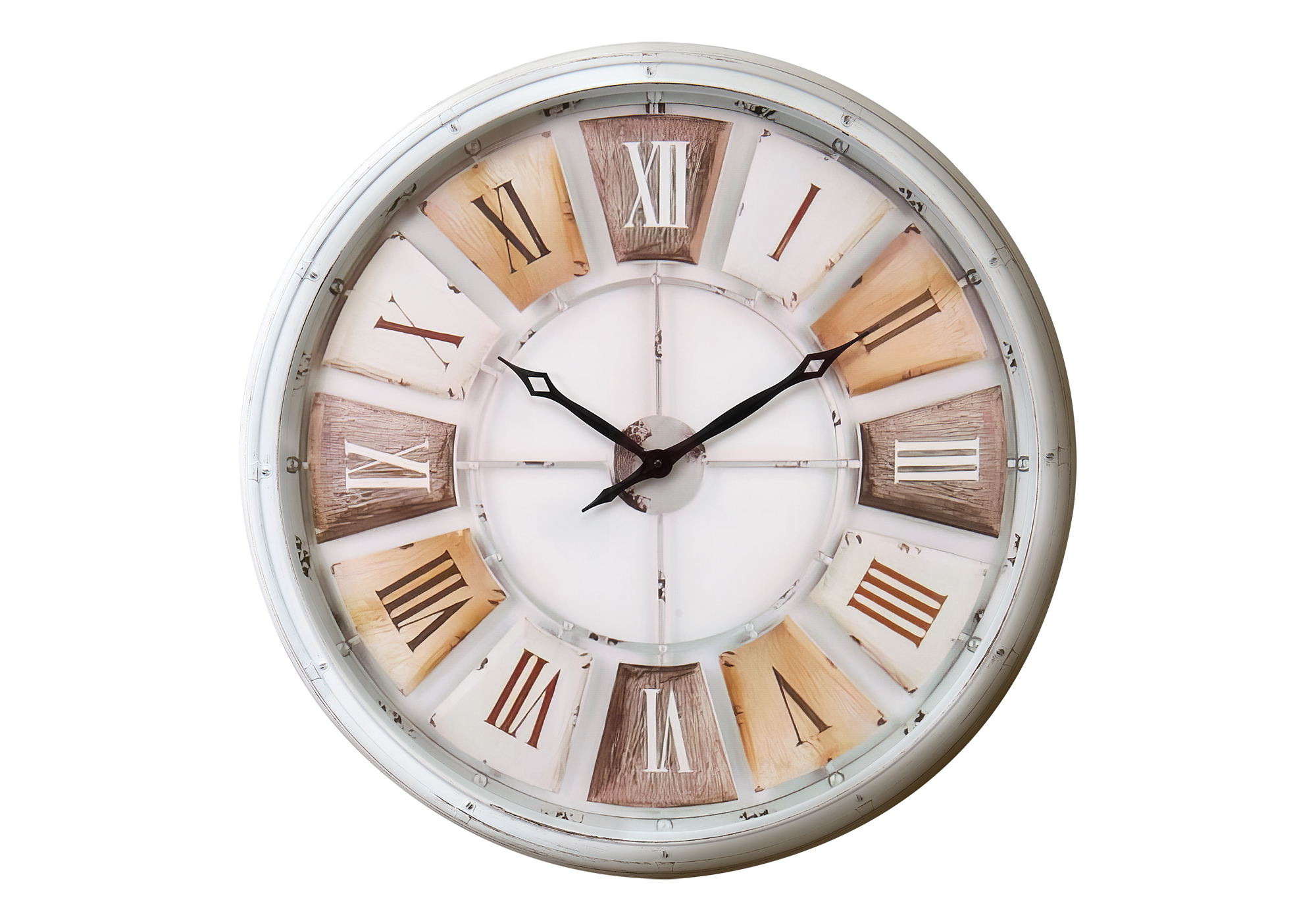 CLOCKS - 30"DIA / WALL CLOCK / NATURAL - Image 2