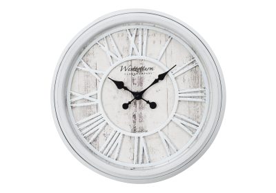 CLOCKS - 20"DIA / WALL CLOCK / GREY