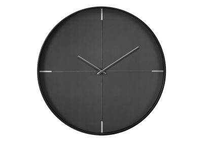 CLOCKS - 20"DIA / WALL CLOCK / BLACK