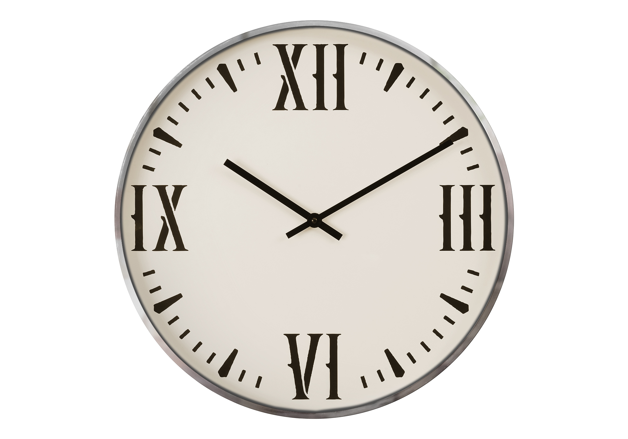 CLOCKS - 20"DIA / WALL CLOCK / WHITE - Image 2