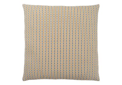 PILLOW - 18"X 18" / GOLD / GREY ABSTRACT DOT / 1PC