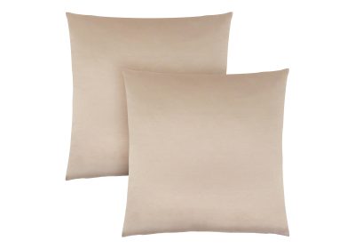 PILLOW - 18"X 18" / GOLD SATIN / 2PCS