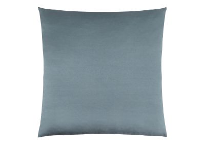 PILLOW - 18"X 18" / PALE BLUE SATIN / 1PC