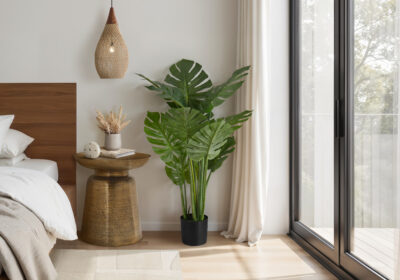 ARTIFICIAL PLANT - 45"H / INDOOR MONSTERA IN A 6" POT