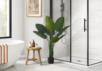 ARTIFICIAL PLANT - 44"H / INDOOR BIRD OF PARADISE 5" POT