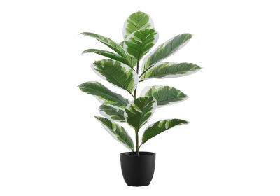 ARTIFICIAL PLANT - 27"H / INDOOR RUBBER IN A 5" POT